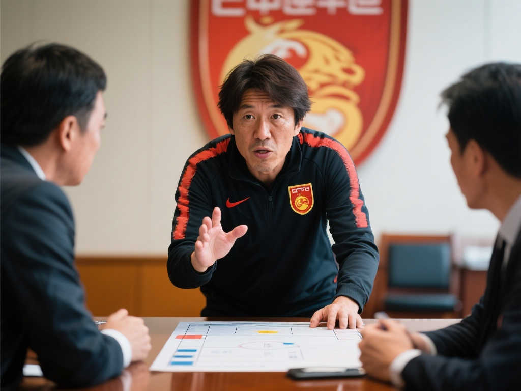 正是她在比